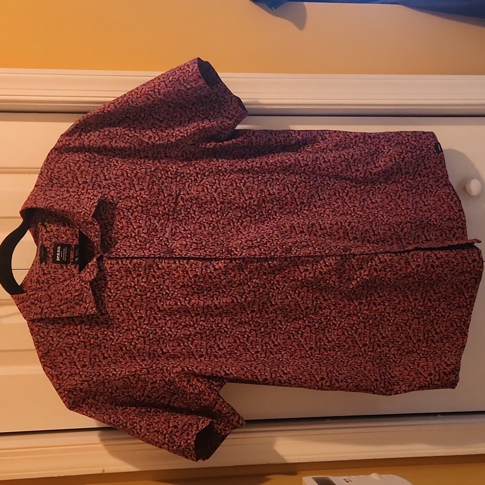 PrAna Stimmersee button down shirt size XL